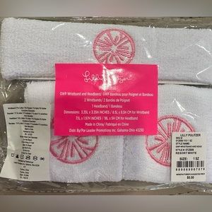 Lilly Pulitzer Wristbands and Headband